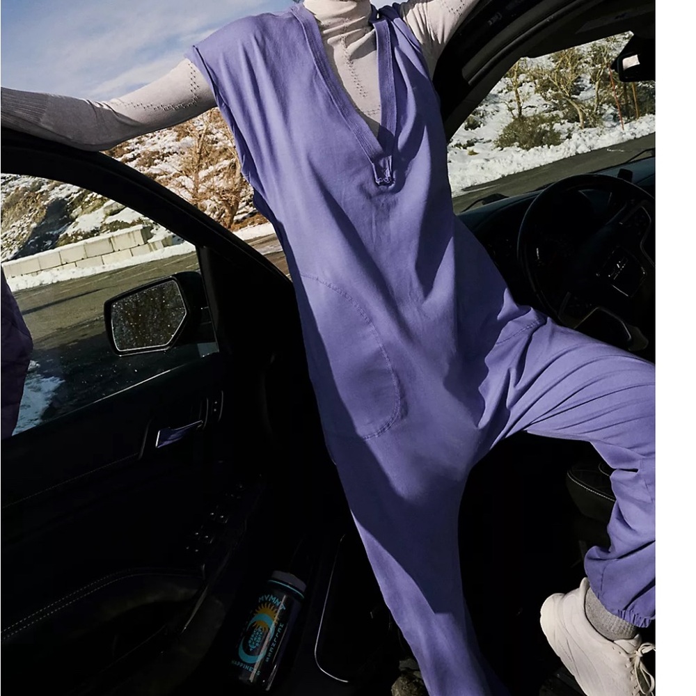 FREE PEOPLE MOVEMENT Hot Shot V Neck Onsie